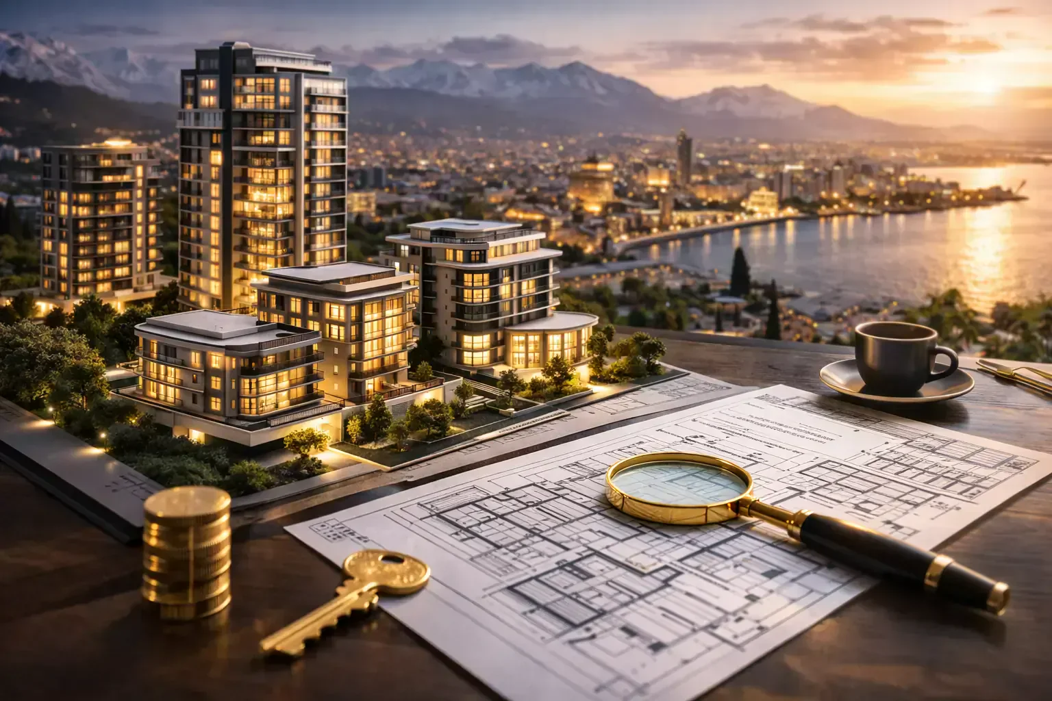 Real estate and asset advisory concept for Georgia investors